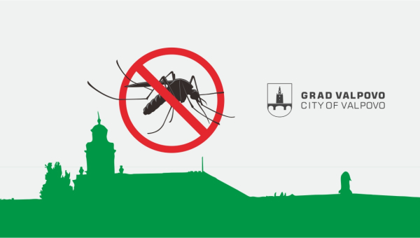 Obavijest o dezinsekciji komaraca na području Grada Valpova