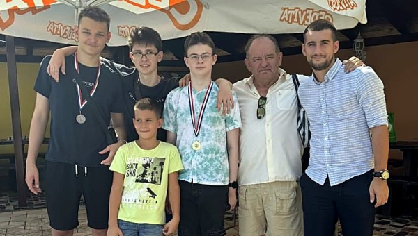 Luka Kudlaček iz Valpova pobjednik Šahovskog turnira "Vila Magic 2024."