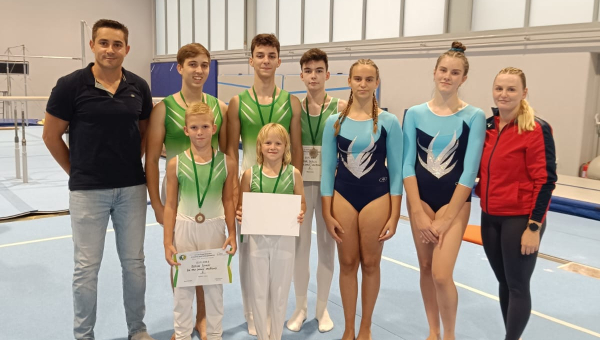 Predstavnici Gimnastičkog društva "Hrvatski sokol" Valpovo uspješni u Osijeku