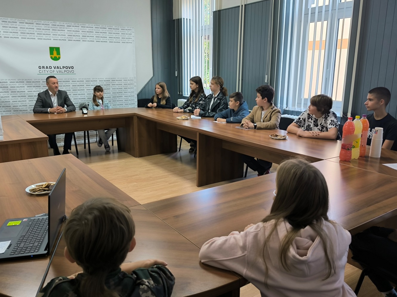 Predstavnici Dječjeg gradskog vijeća susreli se s gradonačelnikom Valpova