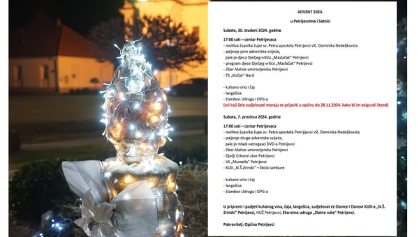ADVENT 2024. U PETRIJEVCIMA I SATNICI