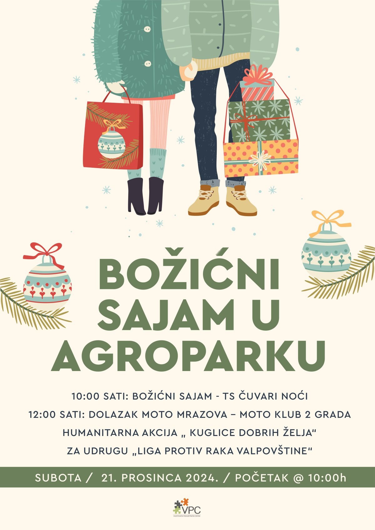 Božićni sajam u Agroparku 21. prosinca