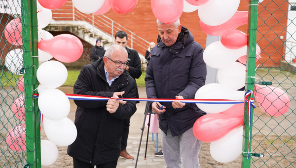 Svečano otvorenje Košarkaškog igrališta s vanjskim fitnesom u Petrijevcima