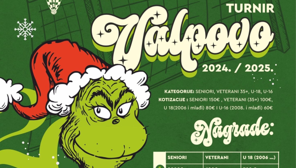 Božićni malonogometni turnir Valpovo 2024./2025.