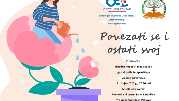 Predavanje "Povezati se i ostati svoj" u Valpovu