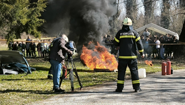 Održana združena vježba civilne zaštite u OŠ Matije Petra Katančića, Valpovo