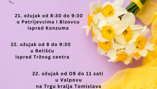 Obilježavanje Dana narcisa u Valpovštini