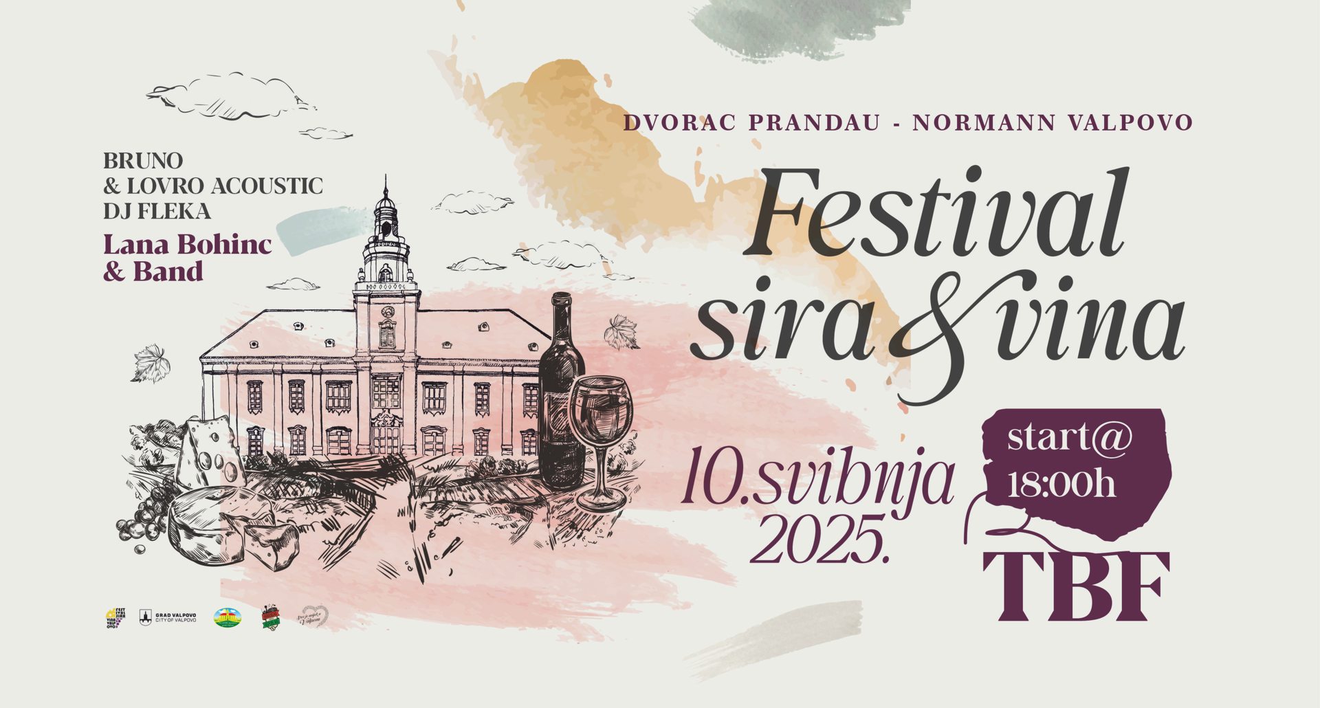 6. Festival sira i vina ove subote u Valpovu