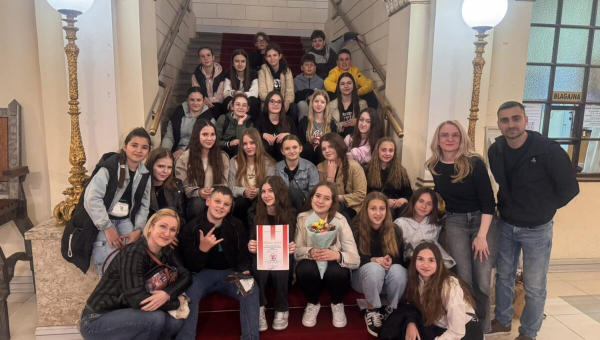 Zlatni pjevački zbor na državnom natjecanju u Varaždinu