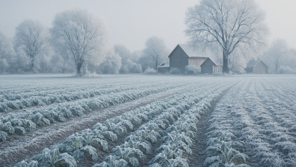 Proglašeno stanje prirodne nepogode - mraz na području Grada Valpova