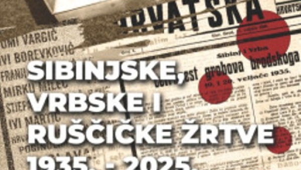 Izložba i predavanje o sibinjskim, vrbskim i ruščičkim žrtvama