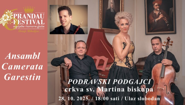 U Podravskim Podgajcima Koncert zatvaranja 6. Prandau festivala